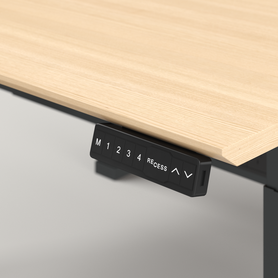 Dual-Stand-Up-Desk-Black legs