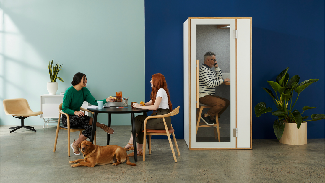 <p>We’ve designed the perfect duo of soundproof office pods that offer companies an affordable, sustainable and flexible alternative to fixed construction and traditional office design. Assembled in hours, not days.</p>