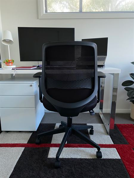 <p>“Very happy with my decision! This chair is excellent quality, looks great and is very supportive. This is one of the better priced desk chairs I was considering and it has fulfilled all my requirements. Also relatively quick delivery to the Hunter region - within 2 days after purchase.”</p>